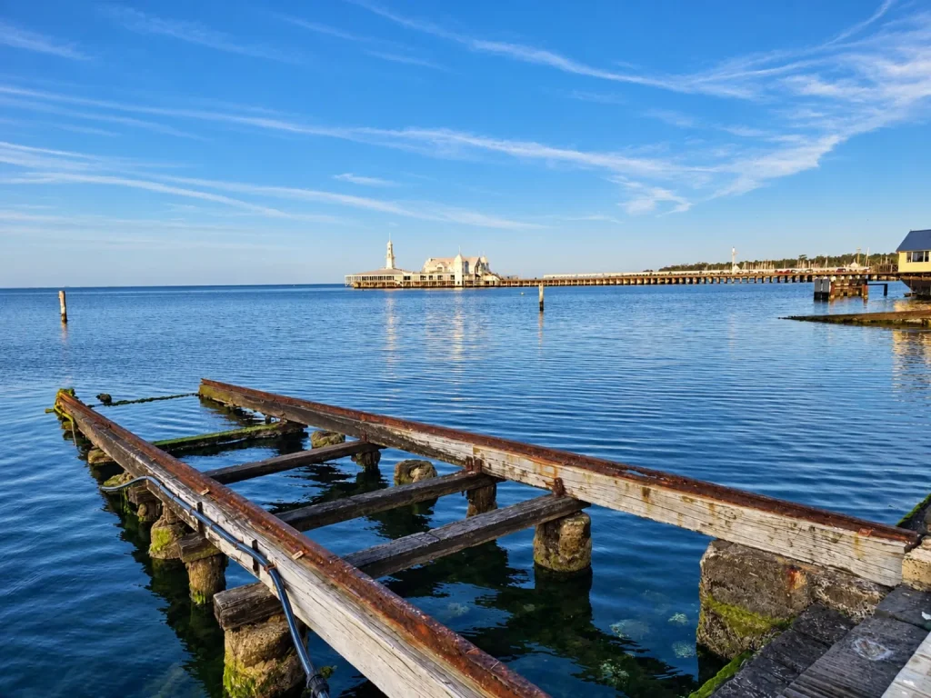 Cunningham Pier on the Geelong waterfront