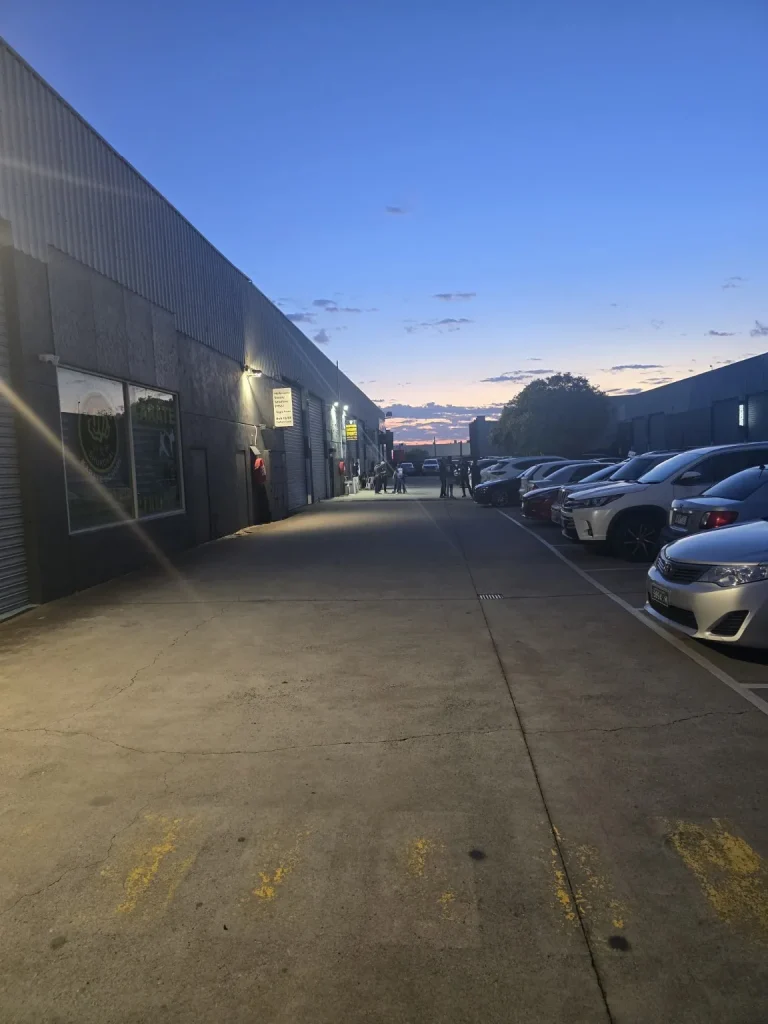 Industrial area in North Geelong